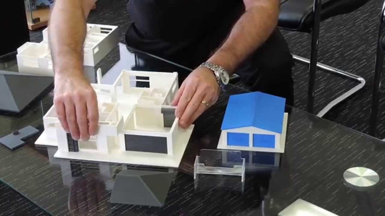 3D Printed House Architectural Models